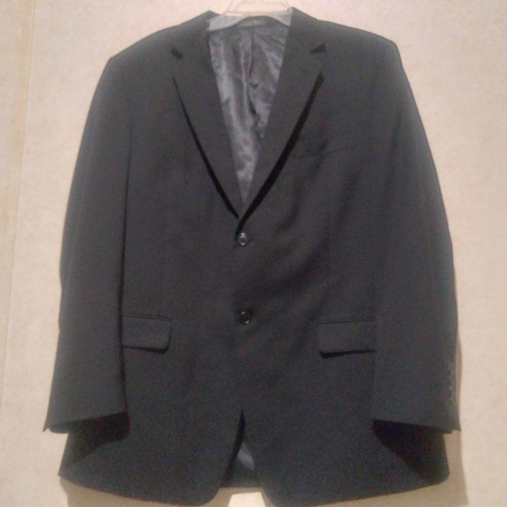 Calvin Klein black blazer size 44L 100% wool